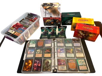 Magic The Gathering. Unpicked Collection Of Cards , Many Are Signed By Artists.