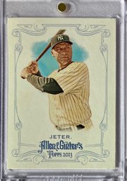 HOF Derek Jeter 2013 Topps Allen & Ginters Base - Mint