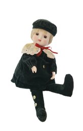 SCHMID MUSICAL BOX MOTION BOY DOLL