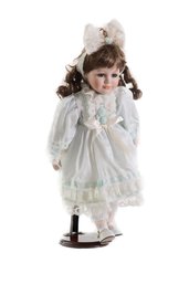 CHATELAINE FINE COLLECTABLE PORCELAIN DOLL