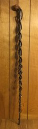 Vintage Barley Twist Wooden Cane.