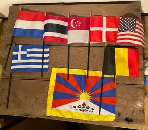 Mini Flags From Different Countries