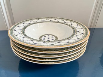 Raynaud Limoge 'L'Allee Du Roy' Pattern China- Soup Bowls
