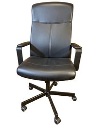 Vegan Leather Modern Office Armchair