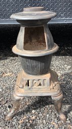 Antique Cast Iron Mini Potbelly Stove