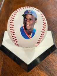 Limited Edition Photo Ball Of Darryl Strawberry