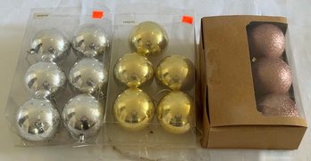 Collection Of Christmas Balls