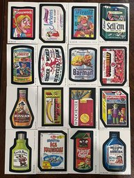 1980 Topps Wacky Cards     16 Card Lot    All Cards In Picture  They Are All In Excellent Condition