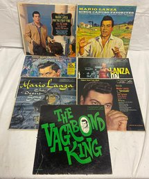 Seven Mario Lanza Vinyl Records