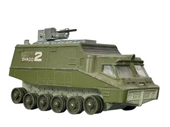 Vintage Die Cast Shado 2 Military Truck With Moving Rocket Launcher. Made In England By Dinky Toys