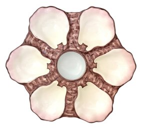 Pottery Oyster Plate