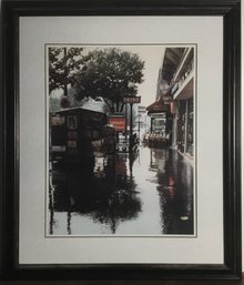 Paris Street Scene Print, In The Rain