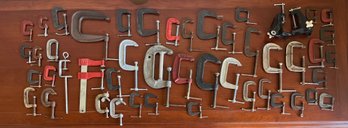 Large Group Of C Clamps