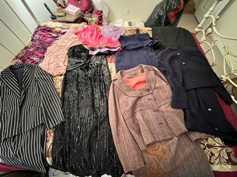 Ladies Suits, Sequin Dress, Sequin Shirt, Mostly PS, S, M