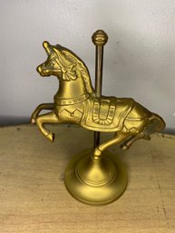 Solid Brass Carousel Horse