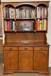 Vintage 2 Piece Country Hutch