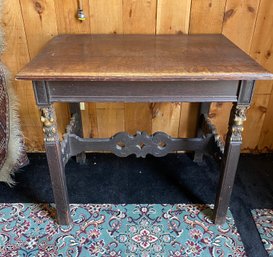 Antique Carved Oak Table