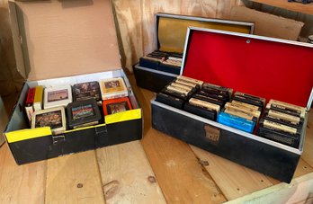 3 Cases Of 8 Tracks-rock, Country And More