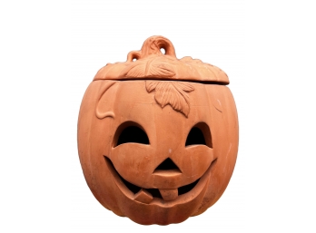 Terra Cotta Pumpkin