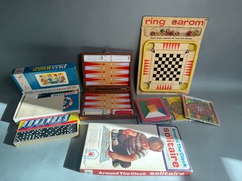 Vintage Games Including Dominoes