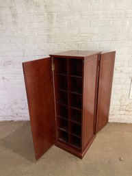 Two Sided Cubby Cabinet