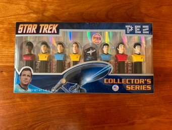 8 Star Trek Pez Dispensors Collector's Series