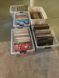 A Large Collection Of Assorted Vinyl LPs (see Photos)