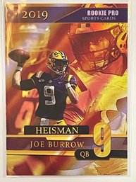 2019 Heisman Rookie Pro Sports Cards Joe Burrow Rookie Card