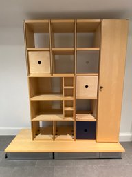 Large Size German Made Modern Interchangeable Shelf Unit