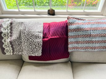 Collection Of Single Throw Pillow Cases