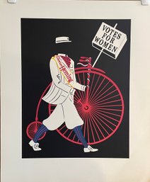 Votes For Women, Lithograph, Robert Indiana