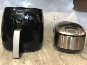 Useful PHILLIPS AIR FRYER And ZOJIRUSHI Rice Cooker