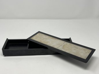 1950s Towle Silversmiths Mens Sterling And Bakelite Jewelry Box