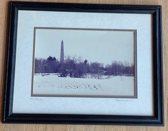 Framed Photo Print Bennington VT