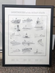 Rhode Island Lighthouse Print