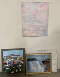 Four Oil Paintings