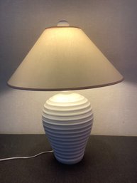 Large White Table Lamp