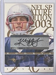 2003 Upper Deck Signature Edition Kliff Kingsbury Autographed Rookie Card #KK