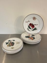 Queens Fine Bone China Dinner, Salad Plates & Platter