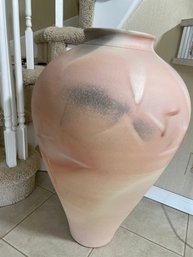 Large Clay Pottery Vessel Vase