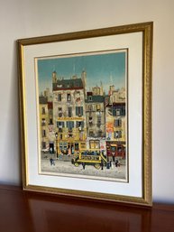 Michel Delacriox Hand Signed Lithograph