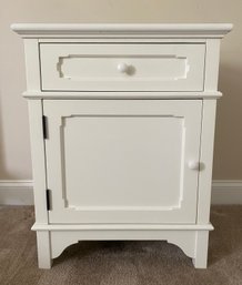 Traditional White Nightstand By Crate And Barrel