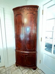 Federal Style Corner Cabinet