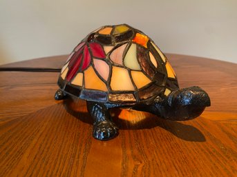 Stained Glass Turtle Lamp