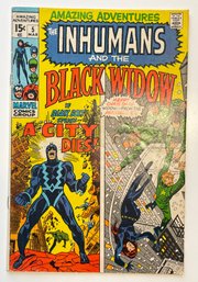 Marvel Comics Amazing Adventures The  Inhumans And The Black Widow Issue #5