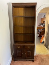 Pair Of Solid Wood Vintage Shelving