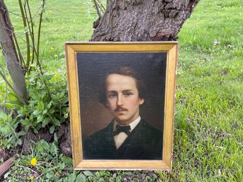 Alfred Bennet Warren Portrait Painting, 1800s, Possible Connected To Poe?