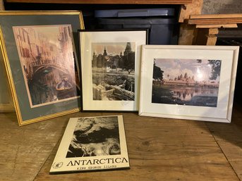 Different Country Prints -moscow, Antartica And More