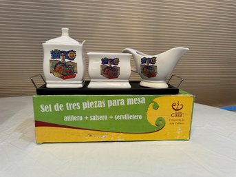 Arte Costa Condiment Set-