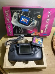 NOS- Sega Game Gear New In Box- With Pac-Man Game